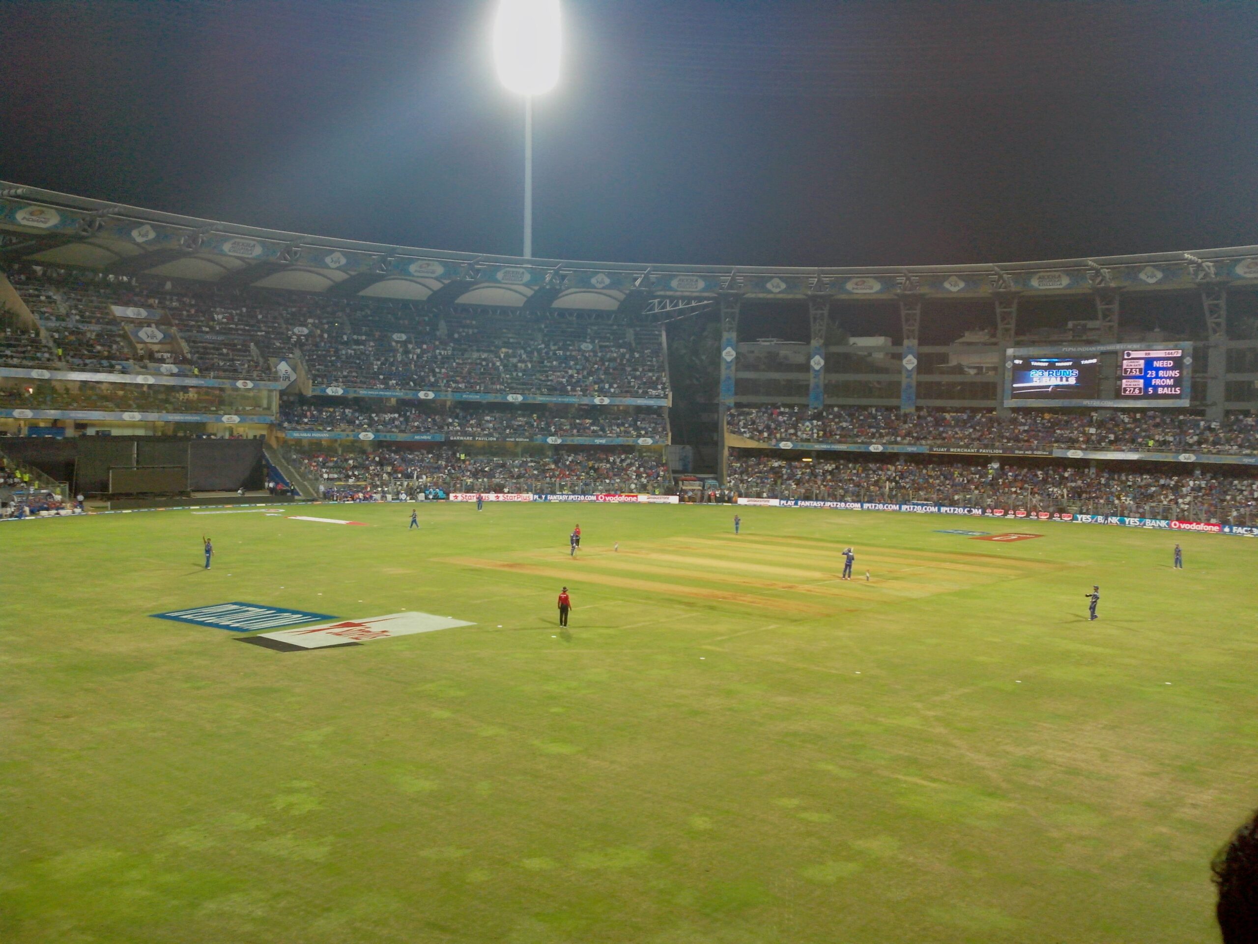 Wankhede Stadium in Mumbai, a Ranji Trophy 2026-27 venue